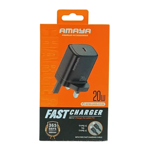 AMAYA USB C TO C Fast Charger