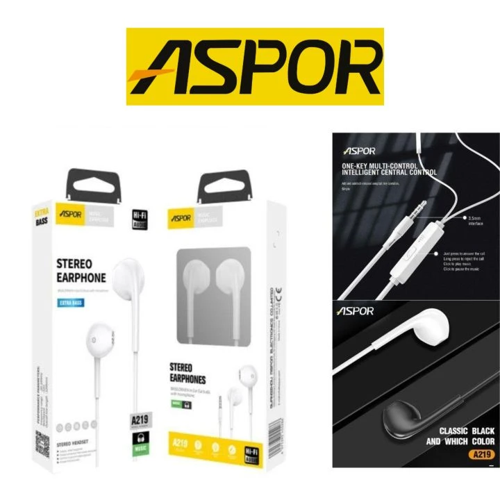 Aspor Stereo Earphone